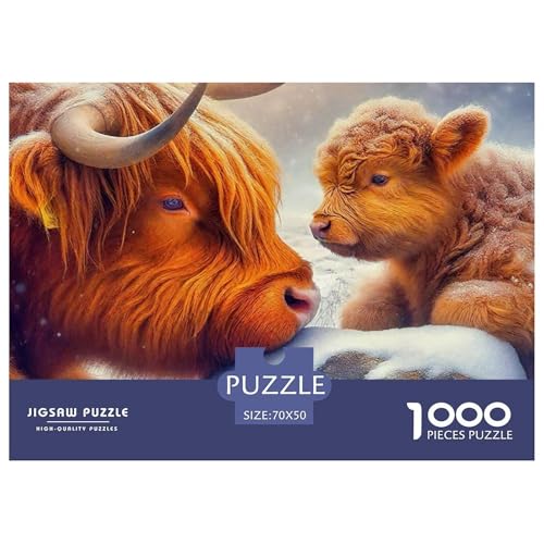 Niedliche kleine Kuh 1000-teilige Puzzles Farbenfrohes Puzzle Für Erwachsene Und Kinder Süße Tiere Geschicklichkeitsspiel Für Die Ganze Familie,buntes Legespiel70x50cm/1000pcs Niedliche kleine Kuh 1000-teilige Puzzles Farbenfrohes Puzzle Für Erwachsene Und Kinder Süße Tiere Geschicklichkeitsspiel Für Die Ganze Familie,buntes Legespiel70x50cm/1000pcs von JCOUSDAEO