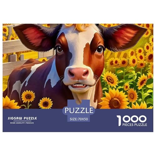 Niedliche kleine Kuh Puzzle 1000 Teile EIN Herausforderndes Rätsel, Süße Tiere Geschenke Für Frauen,Geschenke Für Männer 1000-teilige Puzzles Kinder70x50cm/1000pcs Niedliche kleine Kuh Puzzle 1000 Teile EIN Herausforderndes Rätsel, Süße Tiere Geschenke Für Frauen,Geschenke Für Männer 1000-teilige Puzzles Kinder70x50cm/1000pcs von JCOUSDAEO