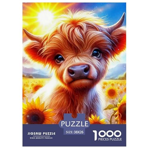 Niedliche kleine Kuh Puzzle 1000 Teile EIN Herausforderndes Rätsel, Süße Tiere Puzzles Für Erwachsene Lernspiel Herausforderungsspielzeug 1000-teilige Puzzles Kinder38x26cm/1000pcs Niedliche kleine Kuh Puzzle 1000 Teile EIN Herausforderndes Rätsel, Süße Tiere Puzzles Für Erwachsene Lernspiel Herausforderungsspielzeug 1000-teilige Puzzles Kinder38x26cm/1000pcs von JCOUSDAEO