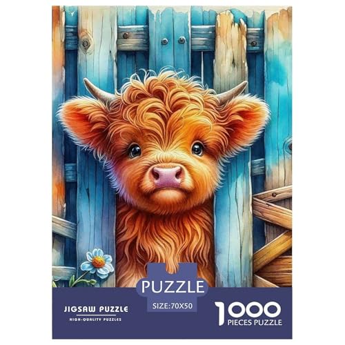 Niedliche kleine Kuh Puzzle 1000 Teile EIN Herausforderndes Rätsel, Süße Tiere Puzzles Für Erwachsene Lernspiel Herausforderungsspielzeug 1000-teilige Puzzles Kinder70x50cm/1000pcs Niedliche kleine Kuh Puzzle 1000 Teile EIN Herausforderndes Rätsel, Süße Tiere Puzzles Für Erwachsene Lernspiel Herausforderungsspielzeug 1000-teilige Puzzles Kinder70x50cm/1000pcs von JCOUSDAEO