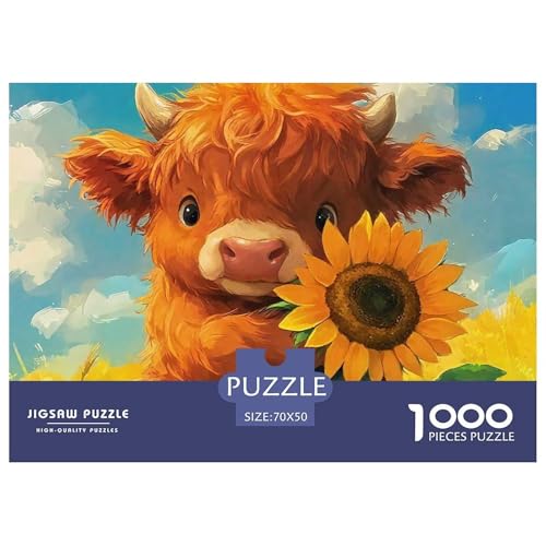 Niedliche kleine Kuh Puzzle 1000 Teile EIN Herausforderndes Rätsel, Süße Tiere Puzzles Für Erwachsene Lernspiel Herausforderungsspielzeug Erwachsenenpuzzle 70x50cm/1000pcs Niedliche kleine Kuh Puzzle 1000 Teile EIN Herausforderndes Rätsel, Süße Tiere Puzzles Für Erwachsene Lernspiel Herausforderungsspielzeug Erwachsenenpuzzle 70x50cm/1000pcs von JCOUSDAEO