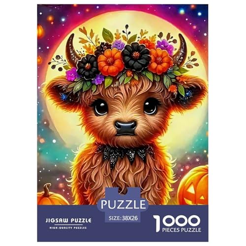 Niedliche kleine Kuh Puzzle 1000 Teile Farbenfrohes Puzzle Für Erwachsene Und Kinder Süße Tiere Geschenke Für Frauen,Geschenke Für Männer 1000-teilige Puzzles38x26cm/1000pcs Niedliche kleine Kuh Puzzle 1000 Teile Farbenfrohes Puzzle Für Erwachsene Und Kinder Süße Tiere Geschenke Für Frauen,Geschenke Für Männer 1000-teilige Puzzles38x26cm/1000pcs von JCOUSDAEO