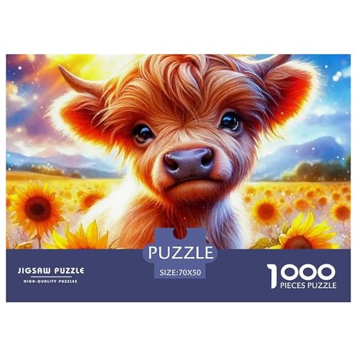 Niedliche kleine Kuh Puzzle 1000 Teile Farbenfrohes Puzzle Für Erwachsene Und Kinder Süße Tiere Puzzles Für Erwachsene Lernspiel Herausforderungsspielzeug 1000-teilige Puzzles70x50cm/1000pcs Niedliche kleine Kuh Puzzle 1000 Teile Farbenfrohes Puzzle Für Erwachsene Und Kinder Süße Tiere Puzzles Für Erwachsene Lernspiel Herausforderungsspielzeug 1000-teilige Puzzles70x50cm/1000pcs von JCOUSDAEO