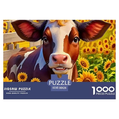 Niedliche kleine Kuh Puzzle 1000 Teile Klassische Puzzles Schwer Für Erwachsene Und Kinder Süße Tiere Puzzles Für Erwachsene Lernspiel Herausforderungsspielzeug Erwachsenenpuzzle 38x26cm/1000 Niedliche kleine Kuh Puzzle 1000 Teile Klassische Puzzles Schwer Für Erwachsene Und Kinder Süße Tiere Puzzles Für Erwachsene Lernspiel Herausforderungsspielzeug Erwachsenenpuzzle 38x26cm/1000 von JCOUSDAEO