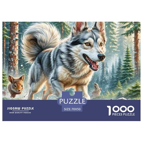 Norwegischer Elkhound Puzzle 1000 Pieces A Challenging Puzzle Haustierhund Puzzles for Adults Educational Game Challenge Toy Gifts for Women, Gifts for Men for Older Children70x50cm/1000pcs Norwegischer Elkhound Puzzle 1000 Pieces A Challenging Puzzle Haustierhund Puzzles for Adults Educational Game Challenge Toy Gifts for Women, Gifts for Men for Older Children70x50cm/1000pcs von JCOUSDAEO
