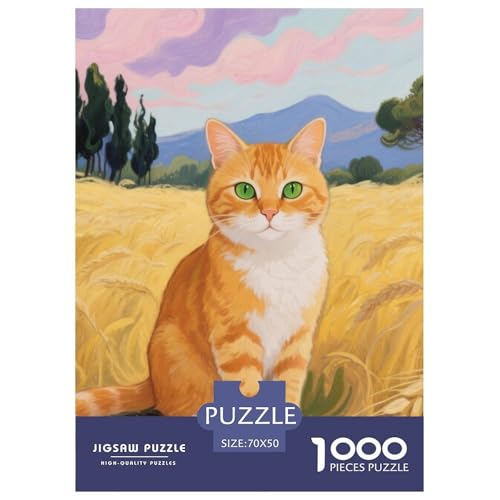 Orange Tabby Puzzle 1000 Pieces A Challenging Puzzle Niedliche Katze Puzzles for Adults and Children Gifts for Women, Gifts for Men for Children from 14 Years70x50cm/1000pcs Orange Tabby Puzzle 1000 Pieces A Challenging Puzzle Niedliche Katze Puzzles for Adults and Children Gifts for Women, Gifts for Men for Children from 14 Years70x50cm/1000pcs von JCOUSDAEO