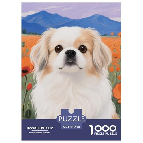 Pekinger 1000 Piece Puzzle Puzzle for Men and Women niedlich Hund Puzzles for Adults and Children Gifts for Women, Gifts for Men for Older Children70x50cm/1000pcs Pekinger 1000 Piece Puzzle Puzzle for Men and Women niedlich Hund Puzzles for Adults and Children Gifts for Women, Gifts for Men for Older Children70x50cm/1000pcs von JCOUSDAEO