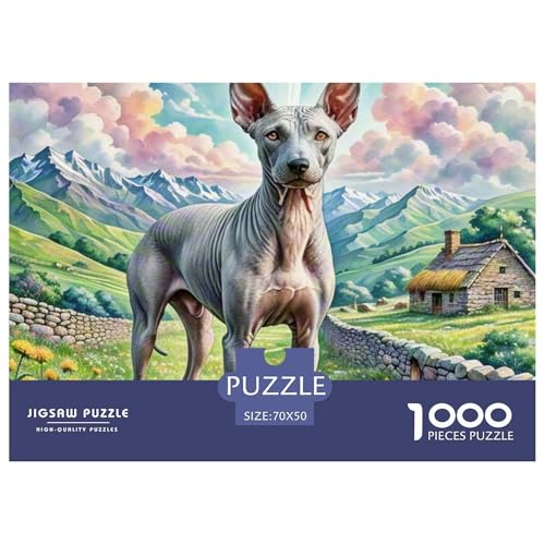 Peruanische Inka-Orchidee 1000 Piece Puzzle A Challenging Puzzle Haustierhund Puzzle Games for The Whole for Women, Gifts for Men for Children from 14 Years70x50cm/1000pcs von JCOUSDAEO