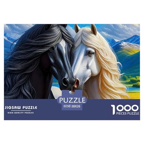 Pferd 1000-teilige Puzzles EIN Herausforderndes Rätsel, Geschenke Für Frauen,Geschenke Für Männer Erwachsenenpuzzle Ab 14 Jahren38x26cm/1000pcs Pferd 1000-teilige Puzzles EIN Herausforderndes Rätsel, Geschenke Für Frauen,Geschenke Für Männer Erwachsenenpuzzle Ab 14 Jahren38x26cm/1000pcs von JCOUSDAEO