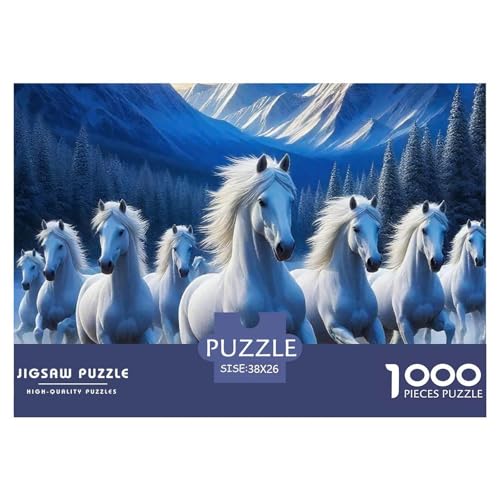 Pferd 1000-teilige Puzzles EIN Herausforderndes Rätsel, Geschenke Für Frauen,Geschenke Für Männer Erwachsenenpuzzle Ab 14 Jahren38x26cm/1000pcs Pferd 1000-teilige Puzzles EIN Herausforderndes Rätsel, Geschenke Für Frauen,Geschenke Für Männer Erwachsenenpuzzle Ab 14 Jahren38x26cm/1000pcs von JCOUSDAEO