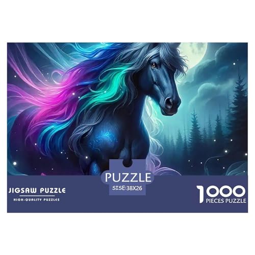 Pferd 1000-teilige Puzzles EIN Herausforderndes Rätsel, Geschenke Für Frauen,Geschenke Für Männer Erwachsenenpuzzle Ab 14 Jahren38x26cm/1000pcs Pferd 1000-teilige Puzzles EIN Herausforderndes Rätsel, Geschenke Für Frauen,Geschenke Für Männer Erwachsenenpuzzle Ab 14 Jahren38x26cm/1000pcs von JCOUSDAEO