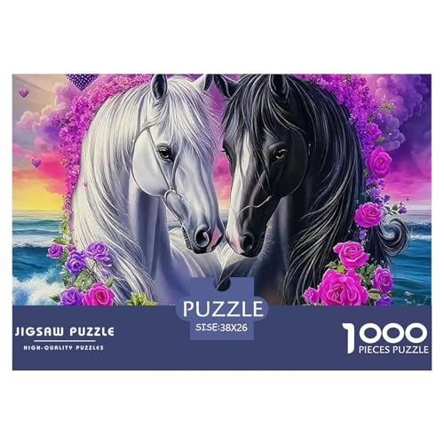 Pferd 1000-teilige Puzzles Farbenfrohes Puzzle Für Erwachsene Und Kinder Puzzles Für Erwachsene Lernspiel Herausforderungsspielzeug38x26cm/1000pcs Pferd 1000-teilige Puzzles Farbenfrohes Puzzle Für Erwachsene Und Kinder Puzzles Für Erwachsene Lernspiel Herausforderungsspielzeug38x26cm/1000pcs von JCOUSDAEO