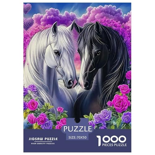 Pferd 1000-teilige Puzzles Farbenfrohes Puzzle Für Erwachsene Und Kinder Puzzles Für Erwachsene Lernspiel Herausforderungsspielzeug70x50cm/1000pcs Pferd 1000-teilige Puzzles Farbenfrohes Puzzle Für Erwachsene Und Kinder Puzzles Für Erwachsene Lernspiel Herausforderungsspielzeug70x50cm/1000pcs von JCOUSDAEO