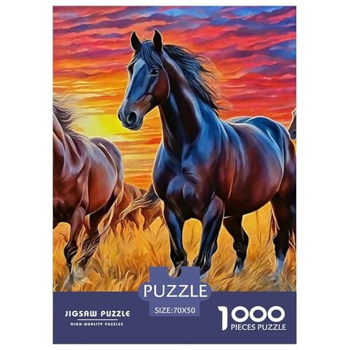 Pferd 1000-teilige Puzzles Klassische Puzzles Schwer Für Erwachsene Und Kinder Puzzles Für Erwachsene Lernspiel Herausforderungsspielzeug70x50cm/1000pcs Pferd 1000-teilige Puzzles Klassische Puzzles Schwer Für Erwachsene Und Kinder Puzzles Für Erwachsene Lernspiel Herausforderungsspielzeug70x50cm/1000pcs von JCOUSDAEO