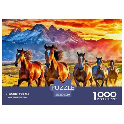 Pferd Puzzle 1000 Teile EIN Herausforderndes Rätsel, Geschenke Für Frauen,Geschenke Für Männer Erwachsenenpuzzle Ab 14 Jahren70x50cm/1000pcs Pferd Puzzle 1000 Teile EIN Herausforderndes Rätsel, Geschenke Für Frauen,Geschenke Für Männer Erwachsenenpuzzle Ab 14 Jahren70x50cm/1000pcs von JCOUSDAEO
