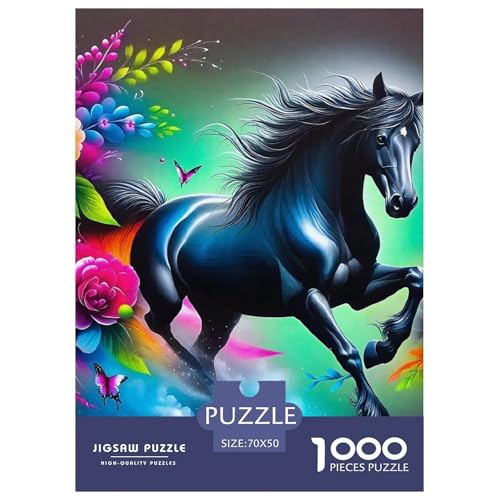 Pferd Puzzle 1000 Teile EIN Herausforderndes Rätsel, Geschicklichkeitsspiel Für Die Ganze Familie Erwachsenenpuzzle Ab 14 Jahren70x50cm/1000pcs Pferd Puzzle 1000 Teile EIN Herausforderndes Rätsel, Geschicklichkeitsspiel Für Die Ganze Familie Erwachsenenpuzzle Ab 14 Jahren70x50cm/1000pcs von JCOUSDAEO