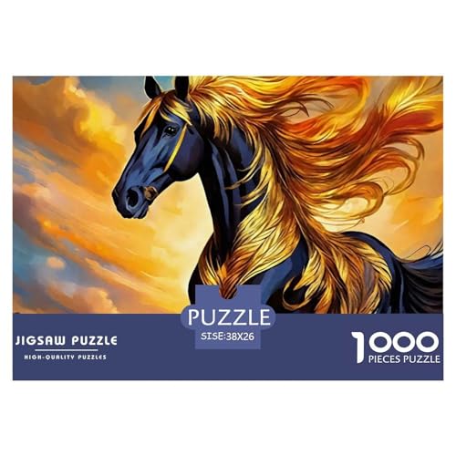 Pferd Puzzle 1000 Teile Klassische Puzzles Schwer Für Erwachsene Und Kinder Geschicklichkeitsspiel Für Die Ganze Familie,buntes Legespiel Erwachsenenpuzzle38x26cm/1000pcs Pferd Puzzle 1000 Teile Klassische Puzzles Schwer Für Erwachsene Und Kinder Geschicklichkeitsspiel Für Die Ganze Familie,buntes Legespiel Erwachsenenpuzzle38x26cm/1000pcs von JCOUSDAEO