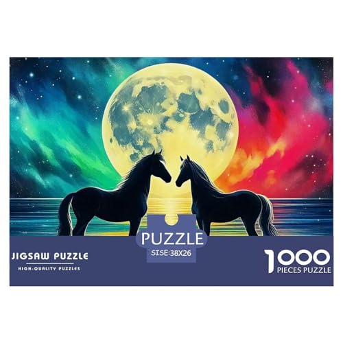 Pferd Puzzle 1000 Teile Klassische Puzzles Schwer Für Erwachsene Und Kinder Puzzles Für Erwachsene Lernspiel Erwachsenenpuzzle Ab 14 Jahren38x26cm/1000pcs Pferd Puzzle 1000 Teile Klassische Puzzles Schwer Für Erwachsene Und Kinder Puzzles Für Erwachsene Lernspiel Erwachsenenpuzzle Ab 14 Jahren38x26cm/1000pcs von JCOUSDAEO