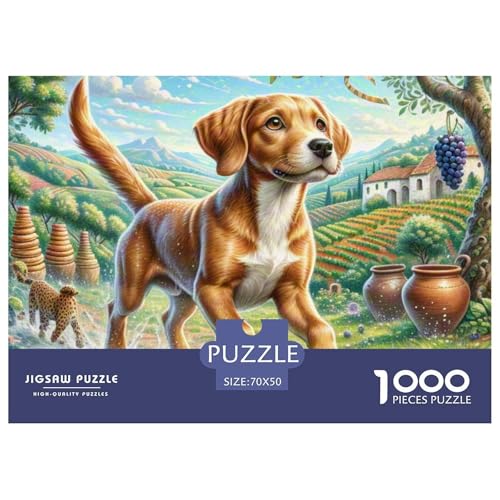 Portugiesisch Podengo 1000 Piece Puzzle Puzzle for Men and Women Süße Haustiere Puzzles for Adults Educational Game Challenge Toy Gifts for Women, Gifts for Men for Older Children70x50cm/1000pcs Portugiesisch Podengo 1000 Piece Puzzle Puzzle for Men and Women Süße Haustiere Puzzles for Adults Educational Game Challenge Toy Gifts for Women, Gifts for Men for Older Children70x50cm/1000pcs von JCOUSDAEO