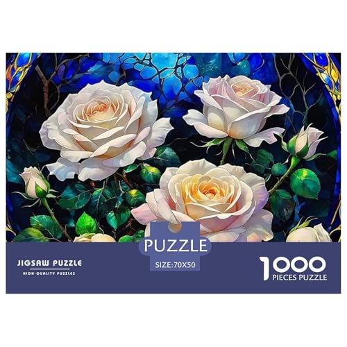 Rose 1000 Piece Puzzle Puzzle for Men and Women Schöne Blumen Puzzles for Adults Educational Game Challenge Toy Colourful Toy for Children from 8-12 Years for Children from 14 Years70x50cm/1000pcs Rose 1000 Piece Puzzle Puzzle for Men and Women Schöne Blumen Puzzles for Adults Educational Game Challenge Toy Colourful Toy for Children from 8-12 Years for Children from 14 Years70x50cm/1000pcs von JCOUSDAEO