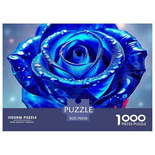 Rose 1000 Piece Puzzle Puzzle for Men and Women Schöne Blumen Puzzles for Adults Educational Game Challenge Toy Colourful Toy for Children from 8-12 Years for Children from 14 Years70x50cm/1000pcs von JCOUSDAEO
