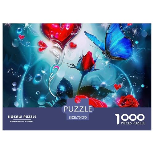 Rose 1000-teilige Puzzles EIN Herausforderndes Rätsel, schöne Blume Puzzles Für Erwachsene Lernspiel Herausforderungsspielzeug Erwachsenenpuzzle Ab 14 Jahren70x50cm/1000pcs Rose 1000-teilige Puzzles EIN Herausforderndes Rätsel, schöne Blume Puzzles Für Erwachsene Lernspiel Herausforderungsspielzeug Erwachsenenpuzzle Ab 14 Jahren70x50cm/1000pcs von JCOUSDAEO
