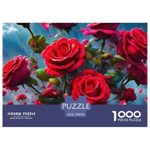 Rose Puzzle 1000 Pieces Puzzle for Men and Women Schöne Blumen Puzzles for Adults and Children Gifts for Women, Gifts for Men for Older Children70x50cm/1000pcs Rose Puzzle 1000 Pieces Puzzle for Men and Women Schöne Blumen Puzzles for Adults and Children Gifts for Women, Gifts for Men for Older Children70x50cm/1000pcs von JCOUSDAEO