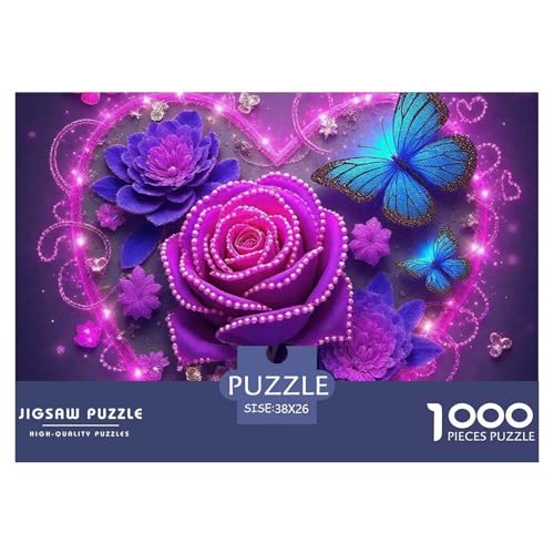 Rose Puzzle 1000 Teile EIN Herausforderndes Rätsel, schöne Blume Geschicklichkeitsspiel Für Die Ganze Familie Erwachsenenpuzzle Ab 14 Jahren38x26cm/1000pcs Rose Puzzle 1000 Teile EIN Herausforderndes Rätsel, schöne Blume Geschicklichkeitsspiel Für Die Ganze Familie Erwachsenenpuzzle Ab 14 Jahren38x26cm/1000pcs von JCOUSDAEO