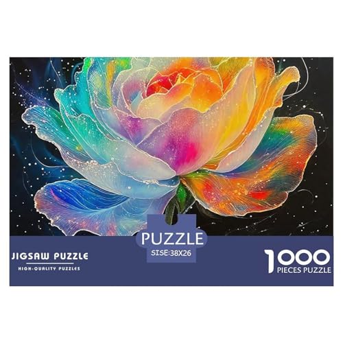 Rose Puzzle 1000 Teile EIN Herausforderndes Rätsel, schöne Blume Puzzles Für Erwachsene Lernspiel Erwachsenenpuzzle Ab 14 Jahren38x26cm/1000pcs Rose Puzzle 1000 Teile EIN Herausforderndes Rätsel, schöne Blume Puzzles Für Erwachsene Lernspiel Erwachsenenpuzzle Ab 14 Jahren38x26cm/1000pcs von JCOUSDAEO