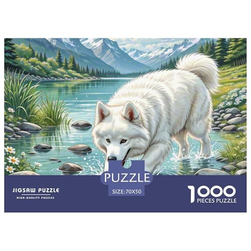Samojed Puzzle 1000 Pieces A Challenging Puzzle Süße Haustiere Puzzles for Adults and Children Gifts for Women, Gifts for Men for Older Children70x50cm/1000pcs Samojed Puzzle 1000 Pieces A Challenging Puzzle Süße Haustiere Puzzles for Adults and Children Gifts for Women, Gifts for Men for Older Children70x50cm/1000pcs von JCOUSDAEO