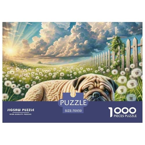 Schar Pei 1000 Piece Puzzle A Challenging Puzzle Haustierhund Puzzle Games for The Whole Family Colourful Toy for Children from 8-12 Years for Children from 14 Years70x50cm/1000pcs Schar Pei 1000 Piece Puzzle A Challenging Puzzle Haustierhund Puzzle Games for The Whole Family Colourful Toy for Children from 8-12 Years for Children from 14 Years70x50cm/1000pcs von JCOUSDAEO