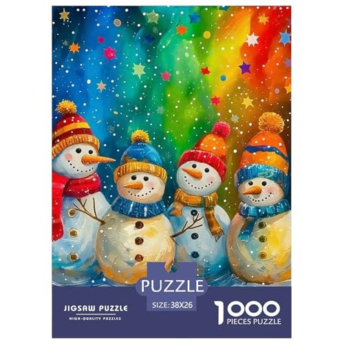 Schneemann 1000 Teile Puzzle EIN Herausforderndes Rätsel, Warme Wintertage Geschenke Für Frauen,Geschenke Für Männer Erwachsenenpuzzle Ab 14 Jahren38x26cm/1000pcs Schneemann 1000 Teile Puzzle EIN Herausforderndes Rätsel, Warme Wintertage Geschenke Für Frauen,Geschenke Für Männer Erwachsenenpuzzle Ab 14 Jahren38x26cm/1000pcs von JCOUSDAEO