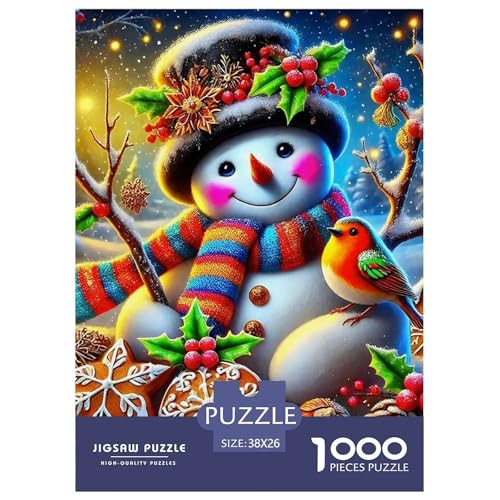 Schneemann 1000 Teile Puzzle Klassische Puzzles Schwer Für Erwachsene Und Kinder Warme Wintertage Geschicklichkeitsspiel Für Die Ganze Familie,buntes Legespiel Erwachsenenpuzzle38x26cm/1000pcs Schneemann 1000 Teile Puzzle Klassische Puzzles Schwer Für Erwachsene Und Kinder Warme Wintertage Geschicklichkeitsspiel Für Die Ganze Familie,buntes Legespiel Erwachsenenpuzzle38x26cm/1000pcs von JCOUSDAEO