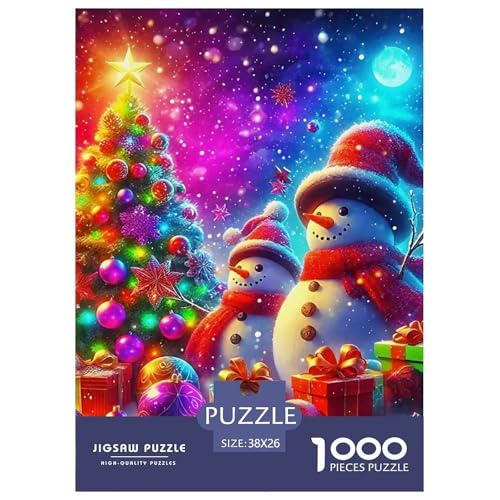 Schneemann 1000-teilige Puzzles Farbenfrohes Puzzle Für Erwachsene Und Kinder Warme Wintertage Puzzles Für Erwachsene Lernspiel Herausforderungsspielzeug38x26cm/1000pcs Schneemann 1000-teilige Puzzles Farbenfrohes Puzzle Für Erwachsene Und Kinder Warme Wintertage Puzzles Für Erwachsene Lernspiel Herausforderungsspielzeug38x26cm/1000pcs von JCOUSDAEO
