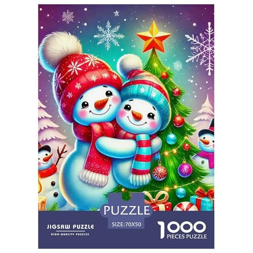 Schneemann Puzzle 1000 Teile EIN Herausforderndes Rätsel, Warme Wintertage Puzzles Für Erwachsene Lernspiel Erwachsenenpuzzle Ab 14 Jahren70x50cm/1000pcs Schneemann Puzzle 1000 Teile EIN Herausforderndes Rätsel, Warme Wintertage Puzzles Für Erwachsene Lernspiel Erwachsenenpuzzle Ab 14 Jahren70x50cm/1000pcs von JCOUSDAEO