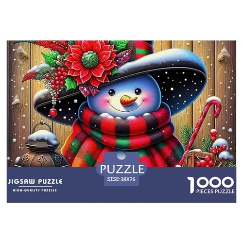 Schneemann Puzzle 1000 Teile Farbenfrohes Puzzle Für Erwachsene Und Kinder Warm Winter Days Geschenke Für Frauen,Geschenke Für Männer 1000-teilige Puzzles38x26cm/1000pcs Schneemann Puzzle 1000 Teile Farbenfrohes Puzzle Für Erwachsene Und Kinder Warm Winter Days Geschenke Für Frauen,Geschenke Für Männer 1000-teilige Puzzles38x26cm/1000pcs von JCOUSDAEO