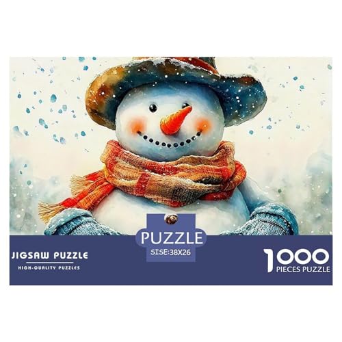 Schneemann Puzzle 1000 Teile Klassische Puzzles Schwer Für Erwachsene Und Kinder Warm Winter Days Puzzles Für Erwachsene Lernspiel Herausforderungsspielzeug Erwachsenenpuzzle 38x26cm/1000pcs Schneemann Puzzle 1000 Teile Klassische Puzzles Schwer Für Erwachsene Und Kinder Warm Winter Days Puzzles Für Erwachsene Lernspiel Herausforderungsspielzeug Erwachsenenpuzzle 38x26cm/1000pcs von JCOUSDAEO