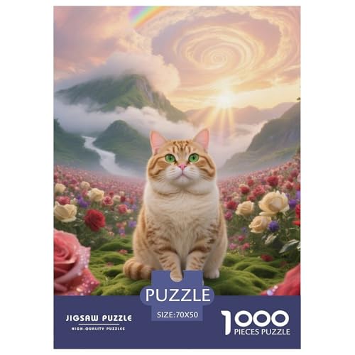 Schottische Fold Puzzle for Adults 1000 Pieces A Challenging Puzzle Haustier Katze Puzzle Games for The Whole for Women, Gifts for Men for Older Children70x50cm/1000pcs Schottische Fold Puzzle for Adults 1000 Pieces A Challenging Puzzle Haustier Katze Puzzle Games for The Whole for Women, Gifts for Men for Older Children70x50cm/1000pcs von JCOUSDAEO