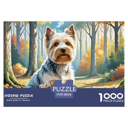 Schottischer Terrier ​ 1000 Piece Puzzle A Challenging Puzzle Haustierhund Puzzles for Adults and Children Colourful Toy for Children from 8-12 Years for Older Children38x26cm/1000pcs von JCOUSDAEO
