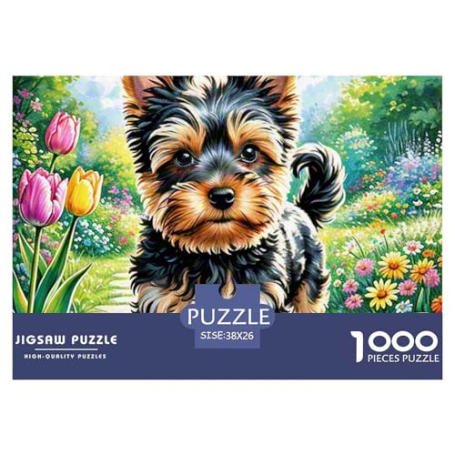 Schottischer Terrier ​ 1000 Piece Puzzle A Challenging Puzzle Haustierhund Puzzles for Adults and Children Gifts for Women, Gifts for Men for Older Children38x26cm/1000pcs von JCOUSDAEO