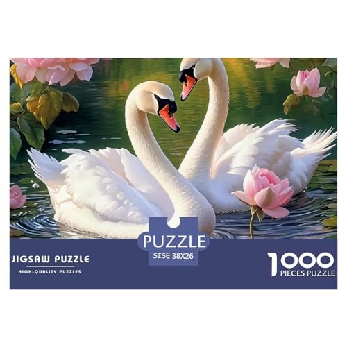 Schwan 1000 Teile Puzzle EIN Herausforderndes Rätsel, Geschenke Für Frauen,Geschenke Für Männer Erwachsenenpuzzle Ab 14 Jahren38x26cm/1000pcs Schwan 1000 Teile Puzzle EIN Herausforderndes Rätsel, Geschenke Für Frauen,Geschenke Für Männer Erwachsenenpuzzle Ab 14 Jahren38x26cm/1000pcs von JCOUSDAEO
