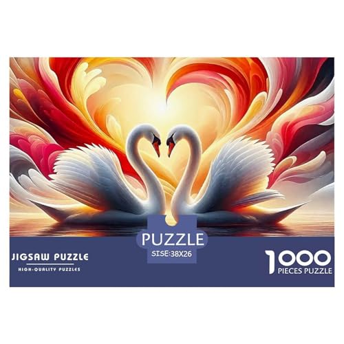 Schwan 1000 Teile Puzzle EIN Herausforderndes Rätsel, Schöne Vögel Geschenke Für Frauen,Geschenke Für Männer Erwachsenenpuzzle Ab 14 Jahren38x26cm/1000pcs Schwan 1000 Teile Puzzle EIN Herausforderndes Rätsel, Schöne Vögel Geschenke Für Frauen,Geschenke Für Männer Erwachsenenpuzzle Ab 14 Jahren38x26cm/1000pcs von JCOUSDAEO