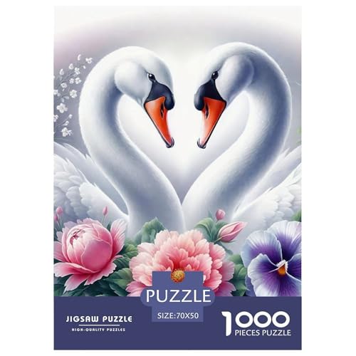 Schwan 1000 Teile Puzzle Klassische Puzzles Schwer Für Erwachsene Und Kinder Puzzles Für Erwachsene Lernspiel Herausforderungsspielzeug Erwachsenenpuzzle70x50cm/1000pcs Schwan 1000 Teile Puzzle Klassische Puzzles Schwer Für Erwachsene Und Kinder Puzzles Für Erwachsene Lernspiel Herausforderungsspielzeug Erwachsenenpuzzle70x50cm/1000pcs von JCOUSDAEO