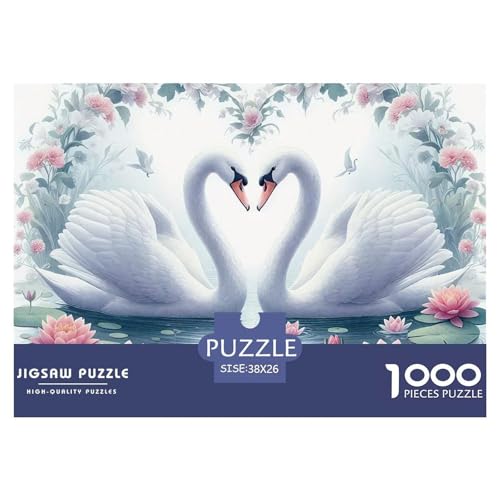 Schwan 1000-teilige Puzzles Farbenfrohes Puzzle Für Erwachsene Und Kinder Schöne Vögel Puzzles Für Erwachsene Lernspiel Herausforderungsspielzeug38x26cm/1000pcs Schwan 1000-teilige Puzzles Farbenfrohes Puzzle Für Erwachsene Und Kinder Schöne Vögel Puzzles Für Erwachsene Lernspiel Herausforderungsspielzeug38x26cm/1000pcs von JCOUSDAEO