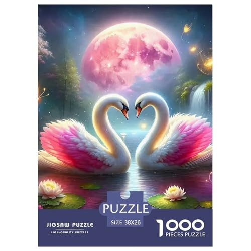 Schwan 1000-teilige Puzzles Klassische Puzzles Schwer Für Erwachsene Und Kinder Puzzles Für Erwachsene Lernspiel Herausforderungsspielzeug38x26cm/1000pcs Schwan 1000-teilige Puzzles Klassische Puzzles Schwer Für Erwachsene Und Kinder Puzzles Für Erwachsene Lernspiel Herausforderungsspielzeug38x26cm/1000pcs von JCOUSDAEO