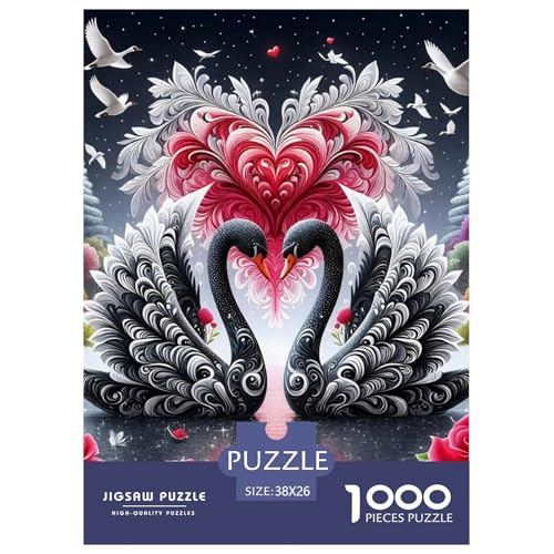 Schwan Puzzle 1000 Teile EIN Herausforderndes Rätsel, Geschenke Für Frauen,Geschenke Für Männer Erwachsenenpuzzle Ab 14 Jahren38x26cm/1000pcs Schwan Puzzle 1000 Teile EIN Herausforderndes Rätsel, Geschenke Für Frauen,Geschenke Für Männer Erwachsenenpuzzle Ab 14 Jahren38x26cm/1000pcs von JCOUSDAEO