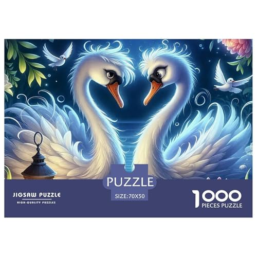 Schwan Puzzle 1000 Teile Farbenfrohes Puzzle Für Erwachsene Und Kinder Puzzles Für Erwachsene Lernspiel Erwachsenenpuzzle Ab 14 Jahren70x50cm/1000pcs Schwan Puzzle 1000 Teile Farbenfrohes Puzzle Für Erwachsene Und Kinder Puzzles Für Erwachsene Lernspiel Erwachsenenpuzzle Ab 14 Jahren70x50cm/1000pcs von JCOUSDAEO