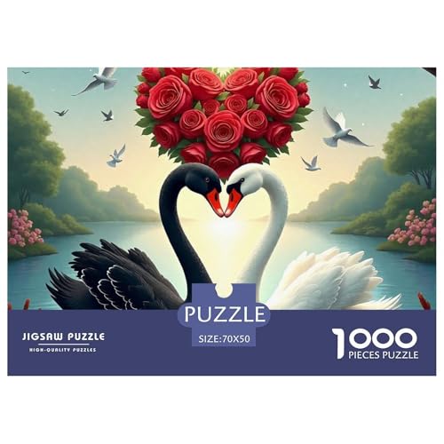 Schwan Puzzle 1000 Teile Farbenfrohes Puzzle Für Erwachsene Und Kinder Schöne Vögel Puzzles Für Erwachsene Lernspiel Erwachsenenpuzzle Ab 14 Jahren70x50cm/1000pcs Schwan Puzzle 1000 Teile Farbenfrohes Puzzle Für Erwachsene Und Kinder Schöne Vögel Puzzles Für Erwachsene Lernspiel Erwachsenenpuzzle Ab 14 Jahren70x50cm/1000pcs von JCOUSDAEO