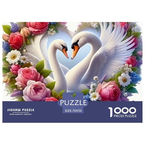 Schwan Puzzle 1000 Teile Klassische Puzzles Schwer Für Erwachsene Und Kinder Puzzles Für Erwachsene Lernspiel 1000-teilige Puzzles70x50cm/1000pcs Schwan Puzzle 1000 Teile Klassische Puzzles Schwer Für Erwachsene Und Kinder Puzzles Für Erwachsene Lernspiel 1000-teilige Puzzles70x50cm/1000pcs von JCOUSDAEO