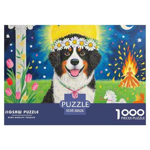 Schwedischer Vallhund ​ 1000 Piece Puzzle Puzzle for Men and Women Süße Haustiere Puzzles for Adults and Children Gifts for Women, Gifts for Men for Children from 14 Years38x26cm/1000pcs von JCOUSDAEO